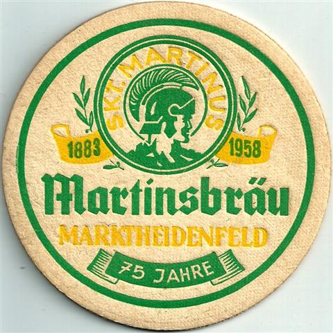 marktheidenfeld msp-by martins rund 1a (215-1883 1958-grngelb)
